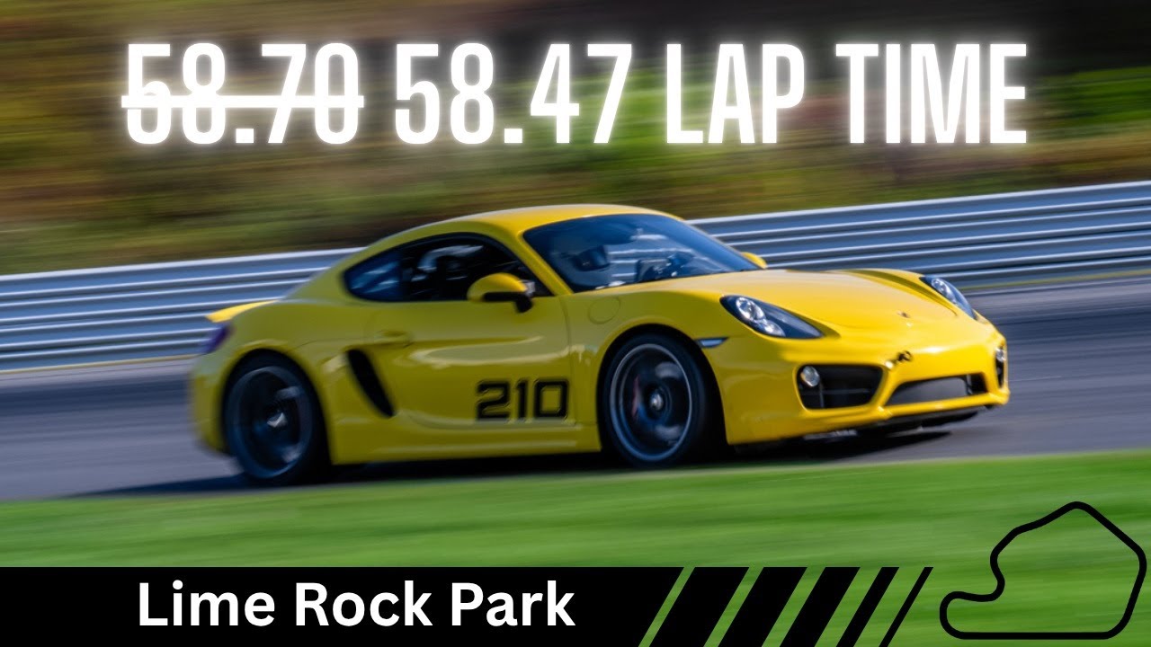 New new fastest lap at Lime Rock Park - 58.47