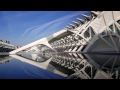City of Arts and Sciences In Valencia in 4k