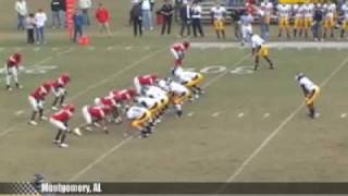 Cody Goss Hauls In A 29-Yard Touchdown From Adam Shaffer Against Huntingdon.