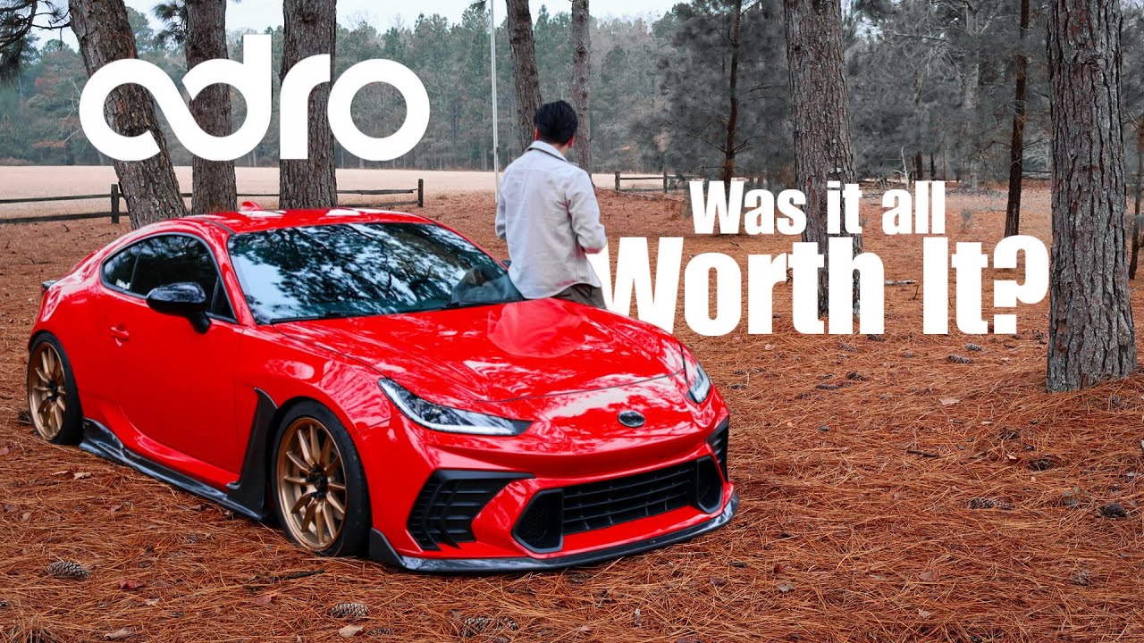 Установка бампера GR86 Adro и полный обзор.