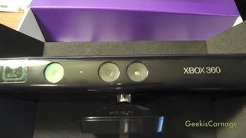 Xbox 360 Kinect Unboxing & Overview