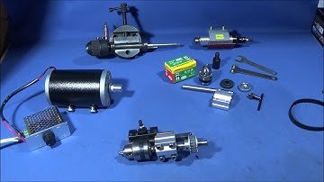 Making The Machifit Toolpost drill & A New 220v Project Motor