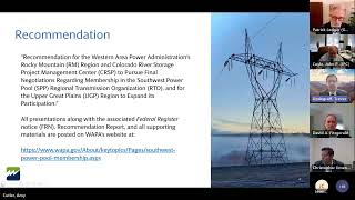 RTO-West FRN - Public Information meeting Q&A session recording, June 27, 2023