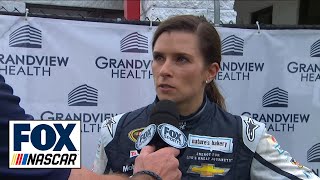 Danica Patrick OK after Hard Hit at Talladega - 2016 NASCAR Sprint Cup