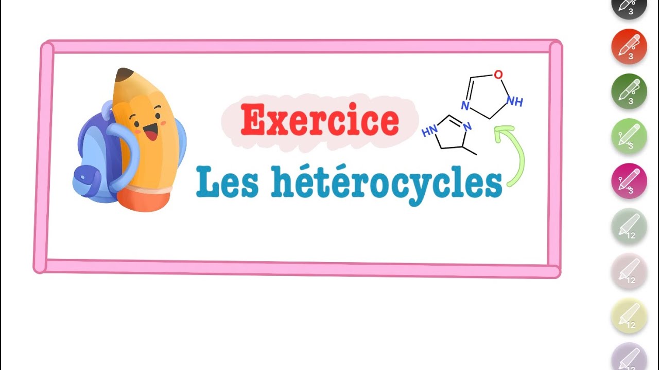 Exercice #heterocycle 