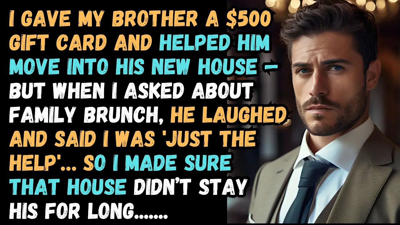 Outline Video He Said I'm 'Just the Help' After I Gave Him $500… So I Took Everything Back, Reddit Story