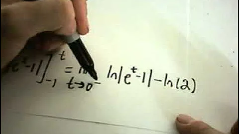 Improper Integral w/ Infinite Discontinuity in the Middle