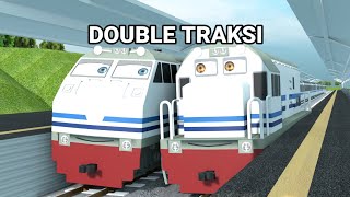 CC203 DOUBLE TRAKSI |KERETA API |TRAIN Resimi