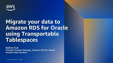 Migrate your data to Amazon RDS for Oracle using Transportable Tablespaces - AWS Databases in 15