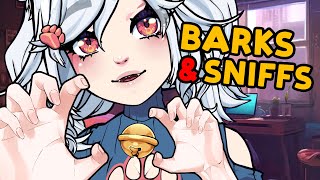 ASMR | Wolf Girl Sniffs and Barks At You For 30 Minutes | Unpredictable Sounds