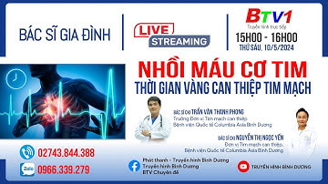 Nhồi máu cơ tim - Thời gian vàng can thiệp tim mạch || Bác sĩ gia đình | BTV Chuyên đề #bacsigiadinh