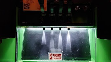 RX7 Turbo 13B Denso 195500-2020 spray pattern test @ Toronto Injectors