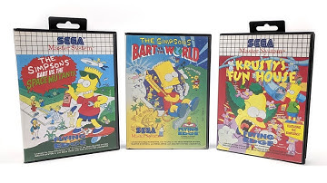 Every Simpsons Game on SMS - A Brief History