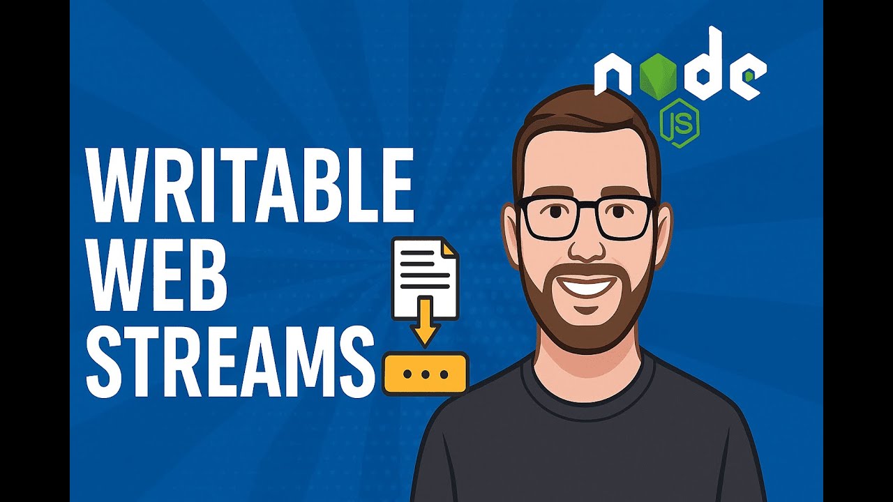41. Writable Web Streams Explained for Beginners | JavaScript Streaming ...