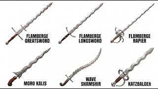 Every Advantage of Each Wave-Bladed Sword Explained