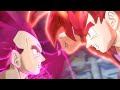 The corrupt vegeta super saiyan rose vs goku epic clash