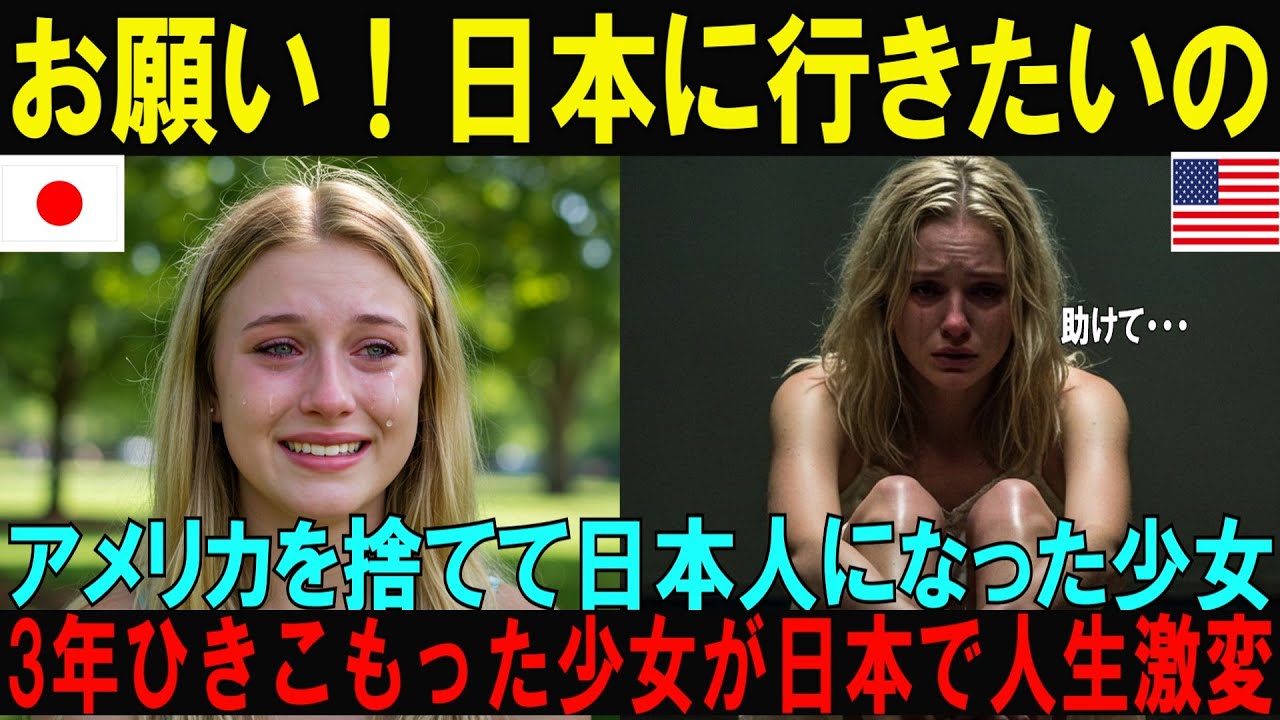 【海外の反応】「お願い！日本に行きたいの」アメリカを捨てる決断をしたひきこもり少女、日本アニメが運命を変えた奇跡に世界が涙【日本称賛】