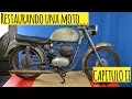 🔨 Restaurando una moto || Capitulo II, tapando agujero en chapa, y sacando tuercas dificiles