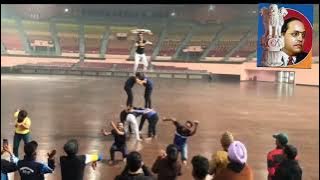छ.ग.के प्रसिद्ध पंथी नृत्य 26 जनवरी को राजपथ परेड नई दिल्ली में अभ्यास जोरो पर जरूर देखें @cgpnthi