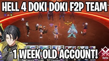 Hell 4 DokiDoki F2P Team - One Week Account  - Zero to Hero Ep. 6 [Etheria: Restart]