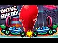 Битва НОВЫХ ТАЧЕК Хот Вилс Против ГИГАНТСКОГО ОСЬМИНОГА! Безумная игра Drive Ahead от Cool GAMES