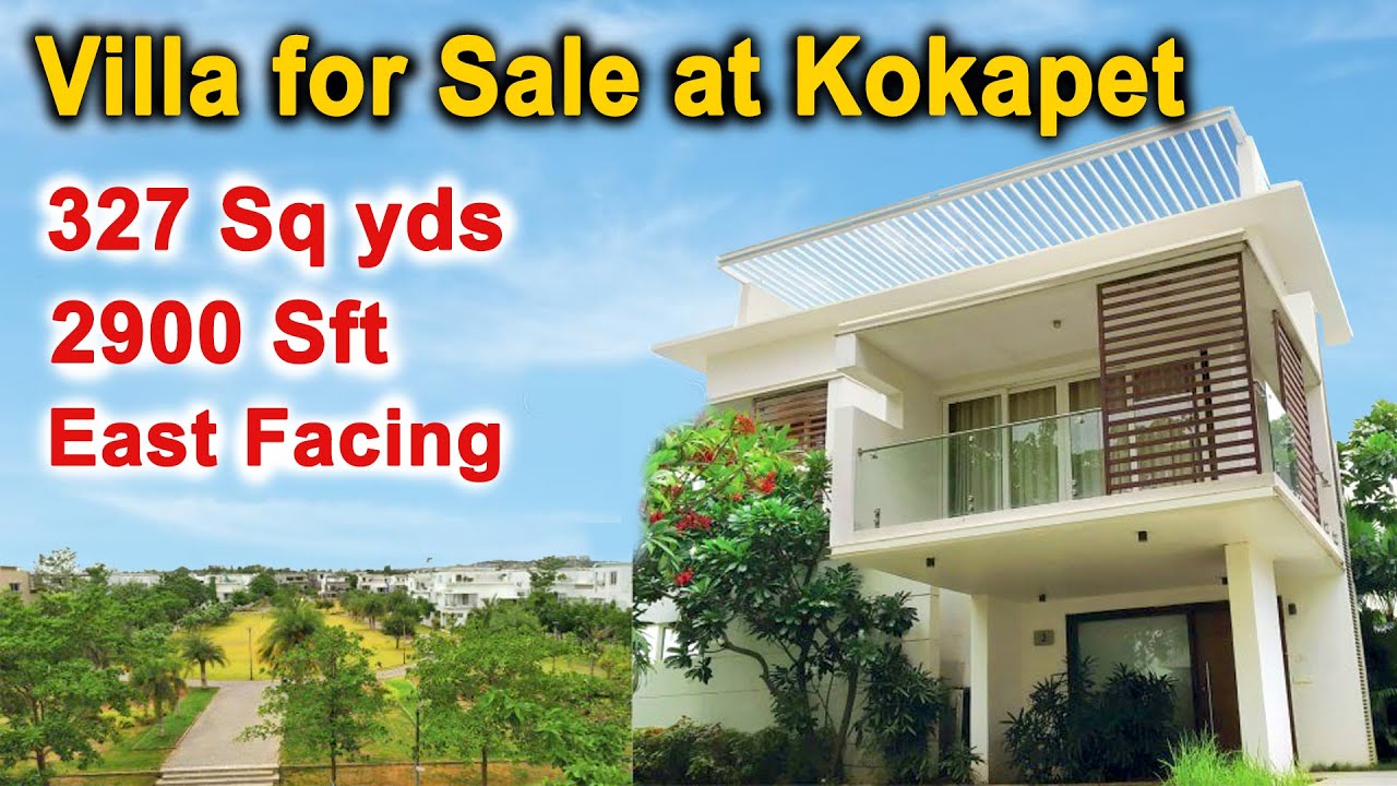 Premium Interiors Villa in Kokapet Hyderabad Legend Chimes Propmediate YouTube