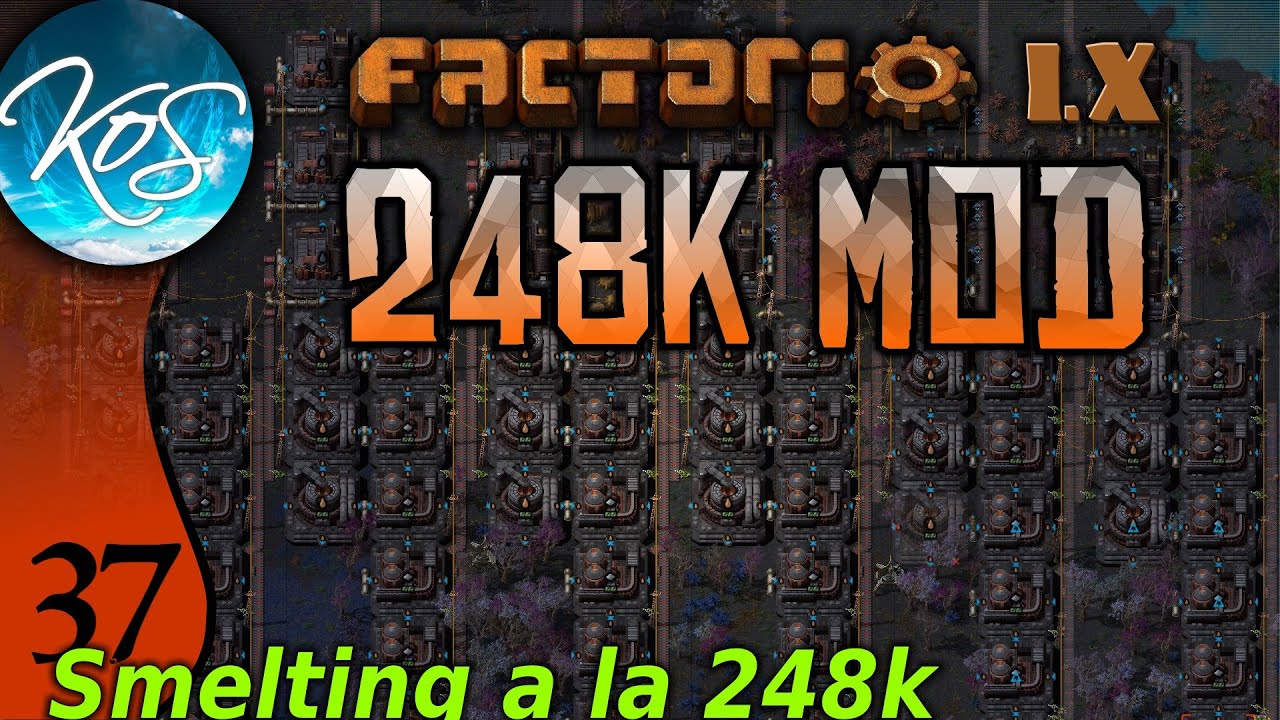 Factorio 248k Mod 37 Copper Smelting Tips Tricks Youtube
