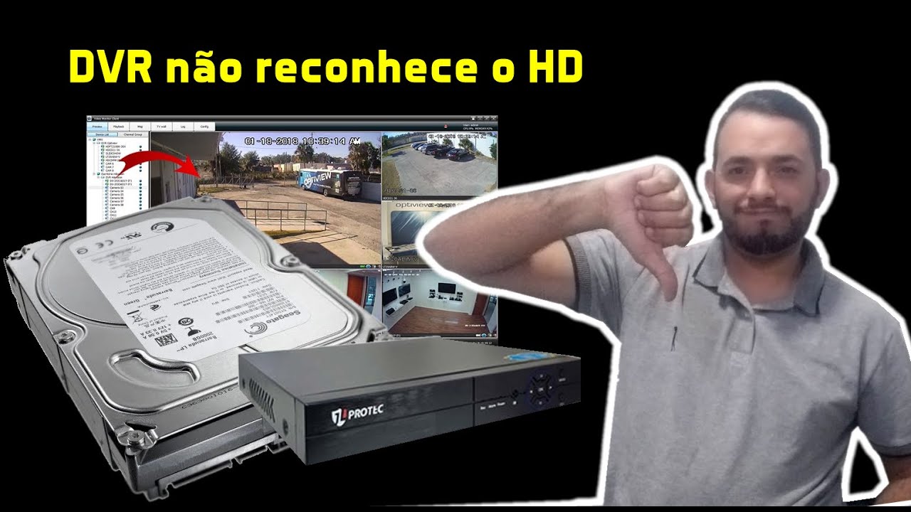 Meu DVR não reconhece HD nenhum YouTube