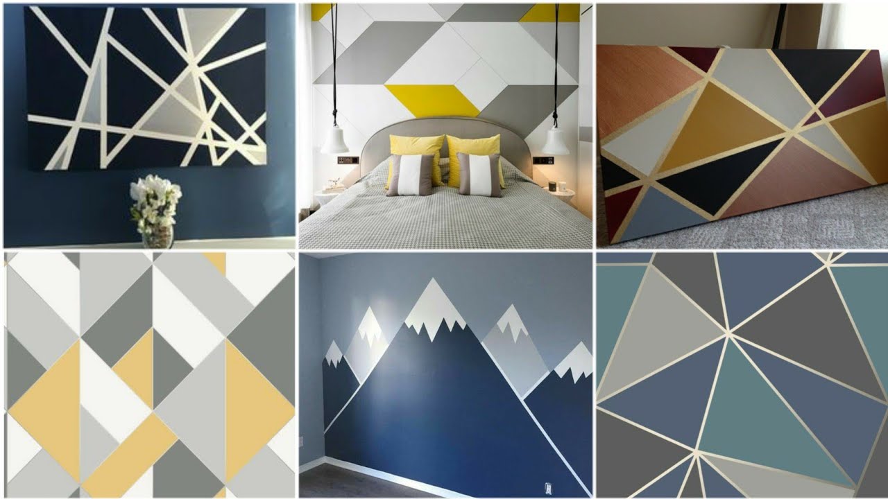 Decent colored Room wall Painting /new living room painting design/New