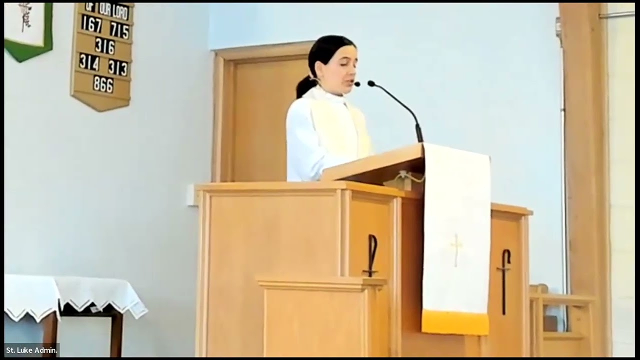 Gospel and sermon for February 11, 2024.