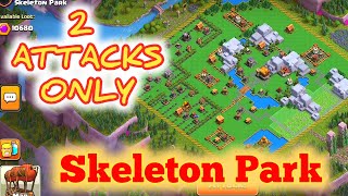 Skeleton Park Attack Strategy - Easily 3 stars - Clan Capital - 2 Attacks only - Clash of clans -COC