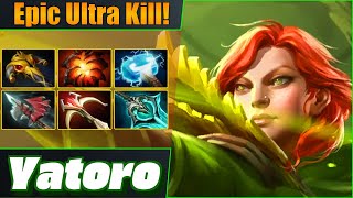Yatoro Windranger Carry 💪 Mind-blowing Ultra Kill! Dota 2 DotaPulse Highlight Gameplay