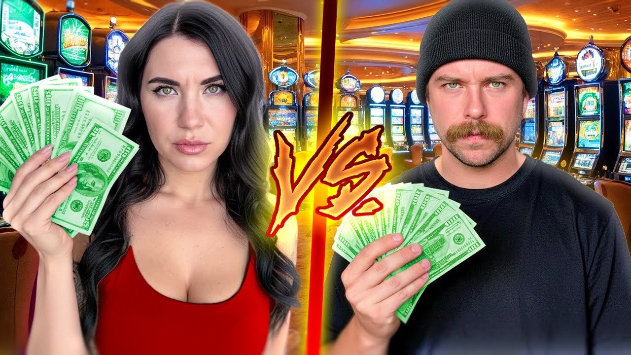 Битва за слоты на $1000 против моего мужа!