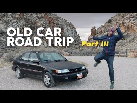 Old Car Road Trip — Parowan Gap Petroglyphs