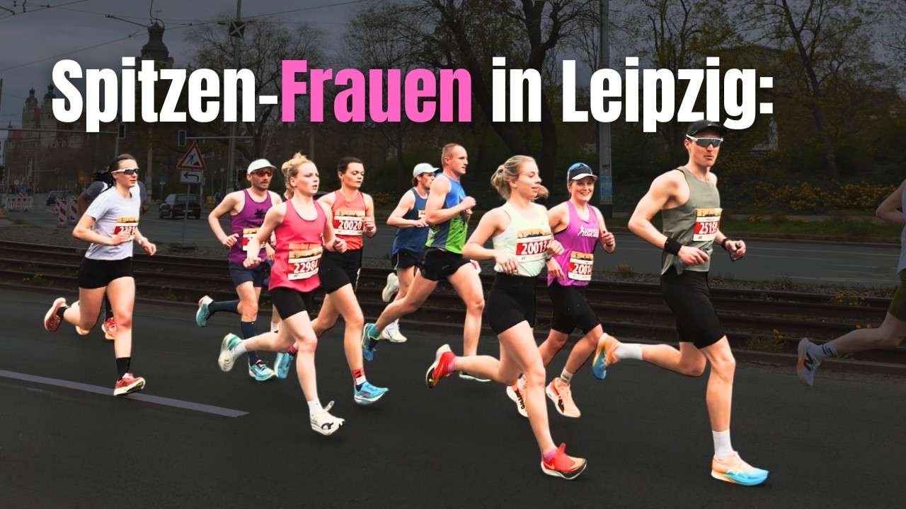 So nah wart ihr noch nie an einem Rennen: Leipzig Marathon 2025 🏃🏼‍♀️‍➡️📈 | woman race vlog