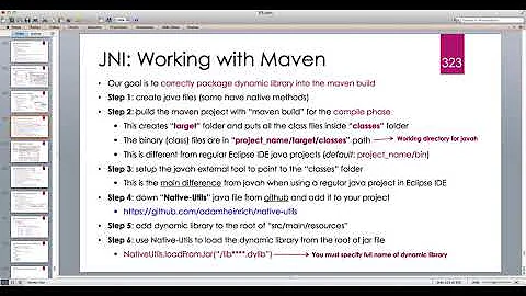 Java Native Interface (JNI) in depth -- Part 37: Working with JNI and Maven