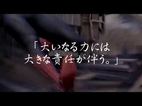 歴代スパイダーマン名言〜