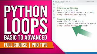 Full Python Loops Explained: Basic to Advanced (For, While, & Nested Loops) News
