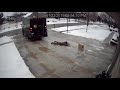 Ups delivery guy vs icy driveway