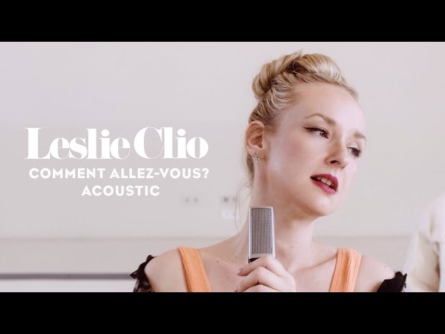 LESLIE CLIO - Comment allez-vous?