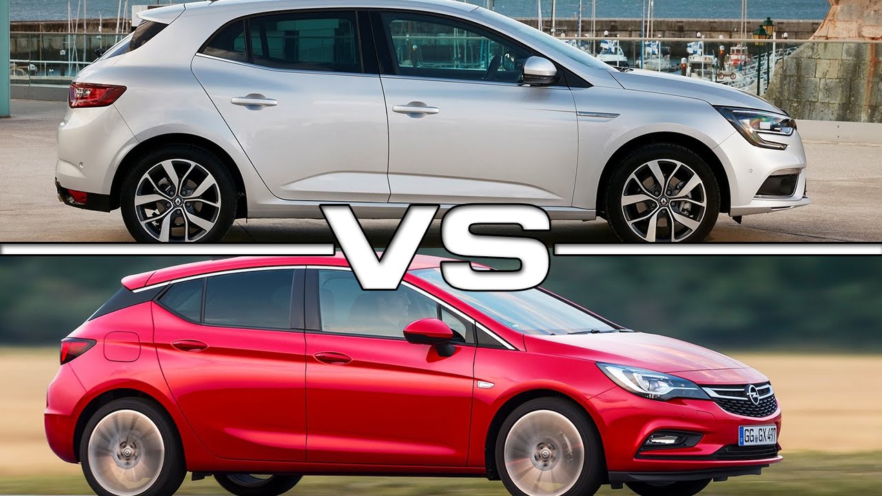 Renault Megane vs Opel Astra YouTube