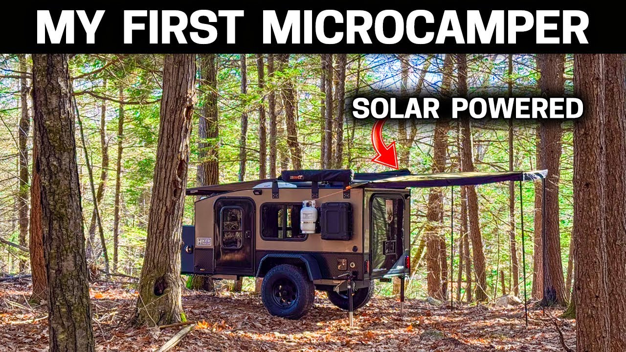 Exploring the Most AFFORDABLE MICRO CAMPER in the US - Hiker Trailers