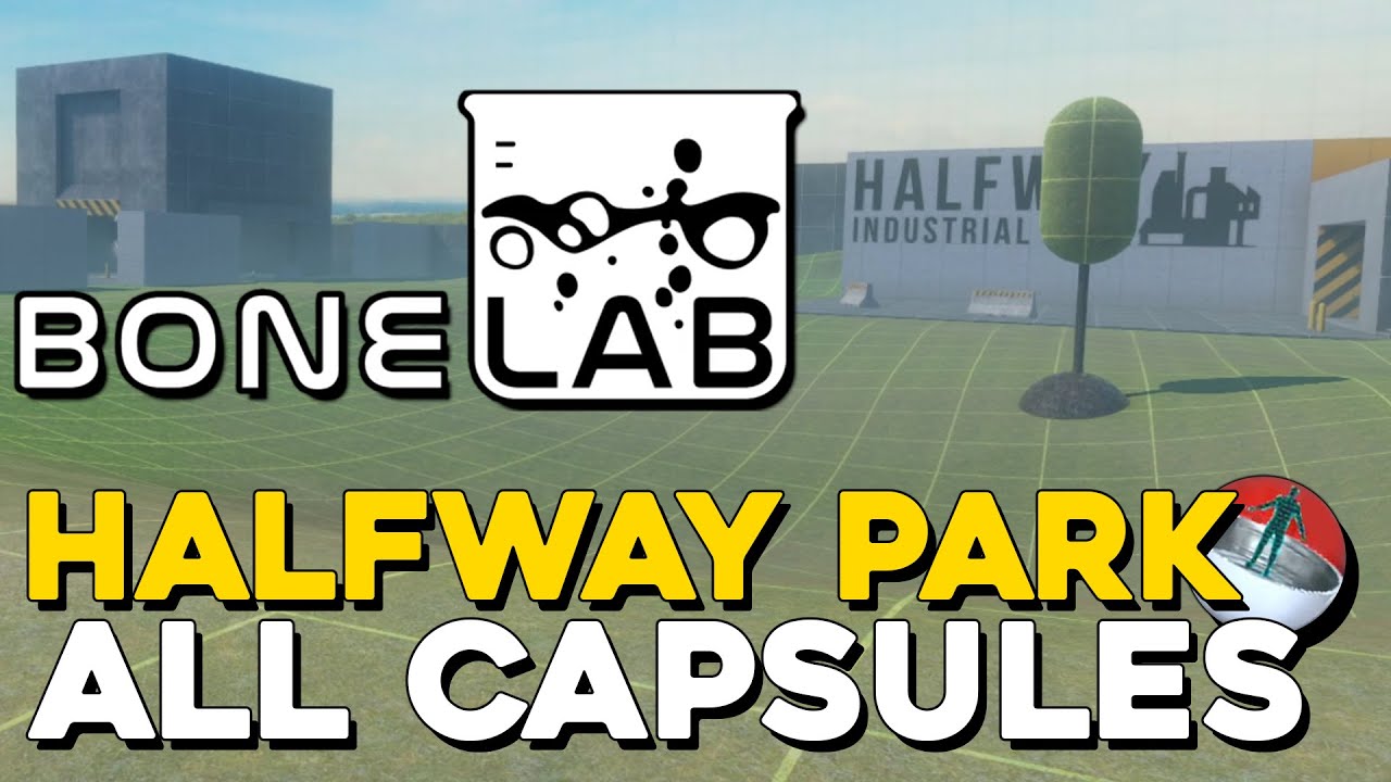 BONELAB All Halfway Park Collectible Locations (All Capsule Locations