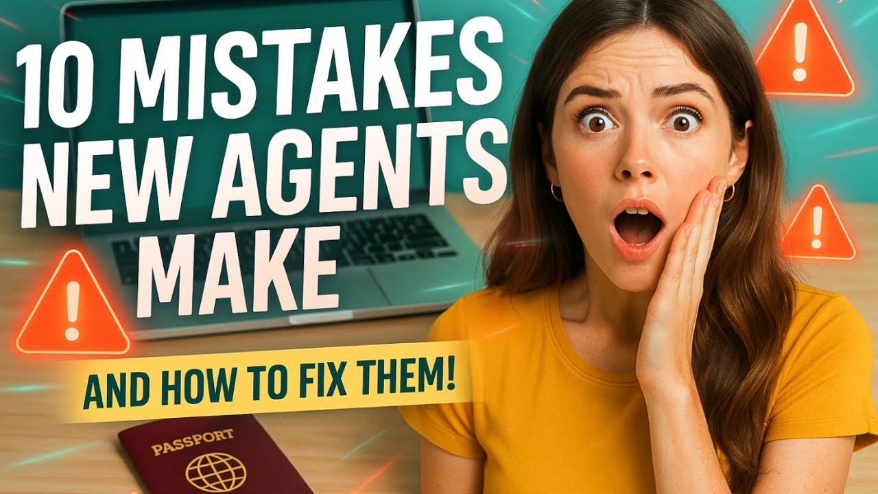 10 Mistakes New Travel Agents Make! (REPLAY)