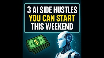 3 AI Side Hustles You Can Start This Weekend (No Skills Needed)