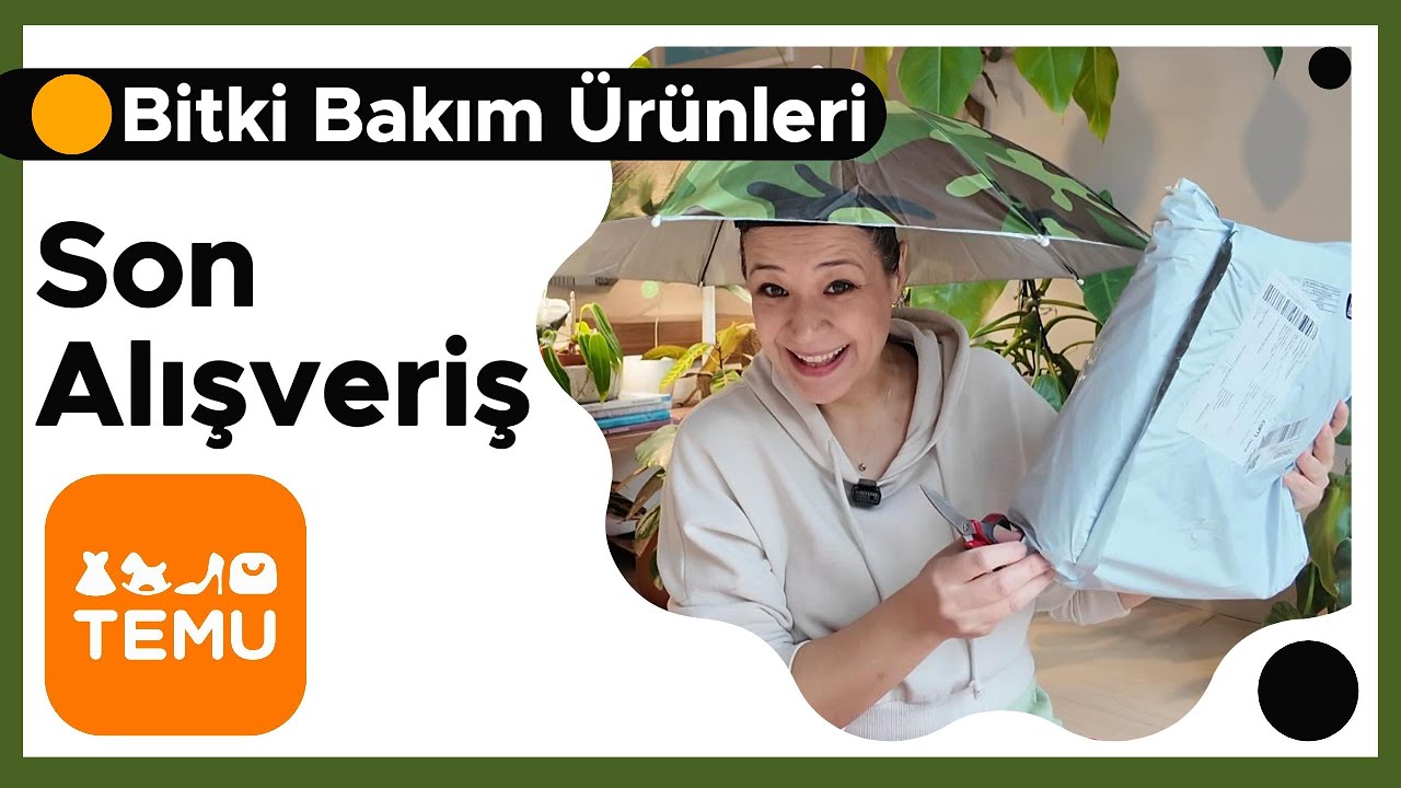 Temu’dan Aldığım Bitki Bakım Ürünleri | Denedim Anlatıyorum