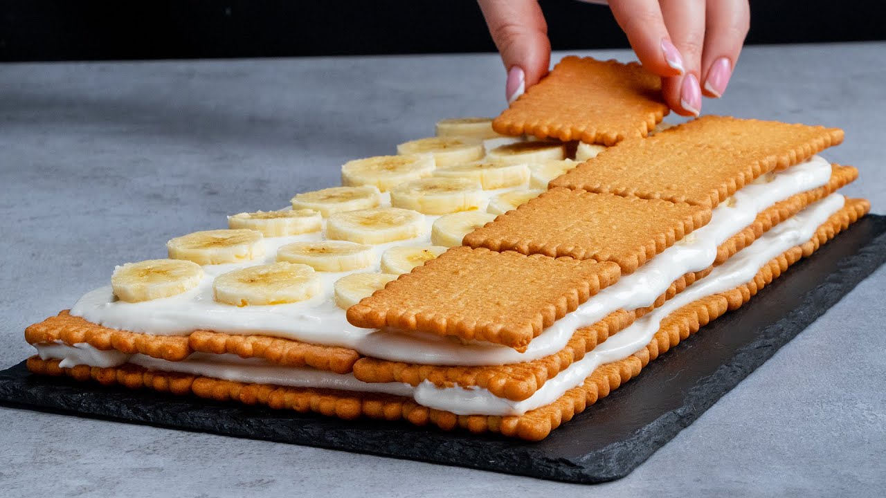 Un Gateau Rafraichissant Aux Couleurs Assorties Une Recette Rapide Sans Four Savoureux Tv Youtube 