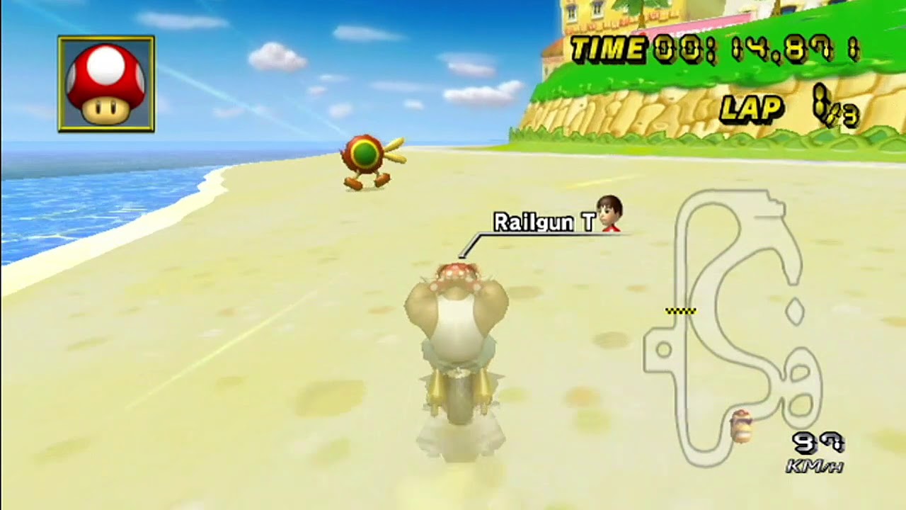 [MKW] GCN Peach Beach - 