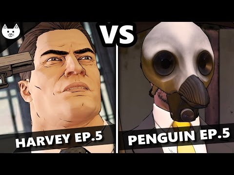 Telltale Batman Episode 5 HARVEY BEGINNING Vs PENGUIN BEGINNING Batman EP5 Choices