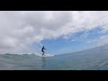 Surf foil in Mauritius